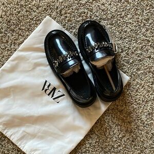 Brand New! Zara Pennyloafers with Jewels!